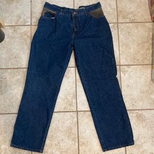 Straight cut jeans